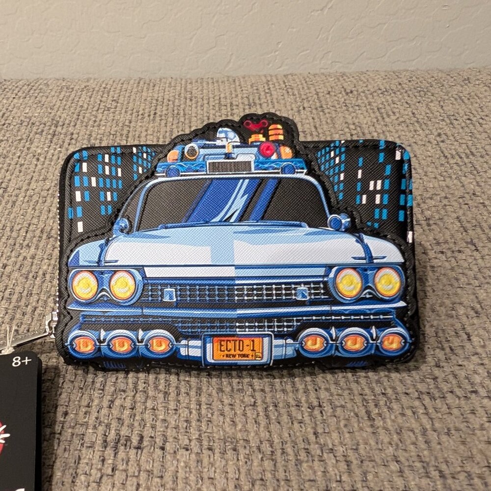 Loungefly Ghostbusters Ecto One Zip Around Wallet